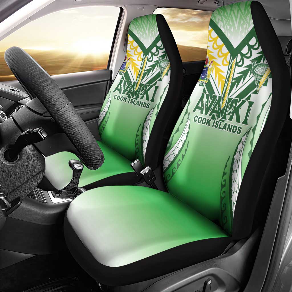 Cook Islands Avaiki Rugby Car Seat Cover Go Champions - Polynesian Pride