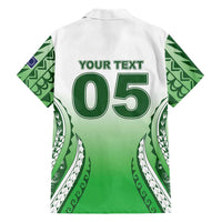Custom Cook Islands Avaiki Rugby Family Matching Mermaid Dress and Hawaiian Shirt Go Champions LT05 - Polynesian Pride