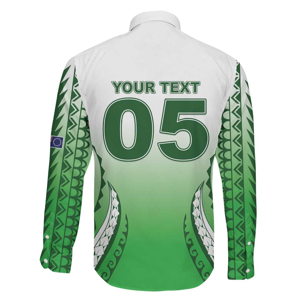 Custom Cook Islands Avaiki Rugby Family Matching Tank Maxi Dress and Hawaiian Shirt Go Champions LT05 - Polynesian Pride