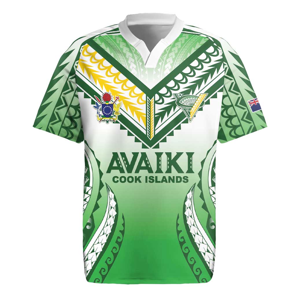 Custom Cook Islands Avaiki Rugby Rugby Jersey Go Champions - Polynesian Pride