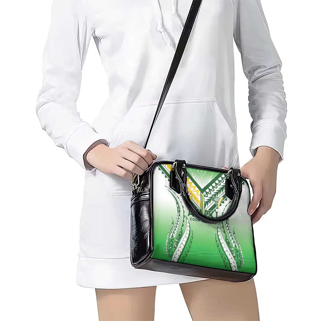 Cook Islands Avaiki Rugby Shoulder Handbag Go Champions - Polynesian Pride