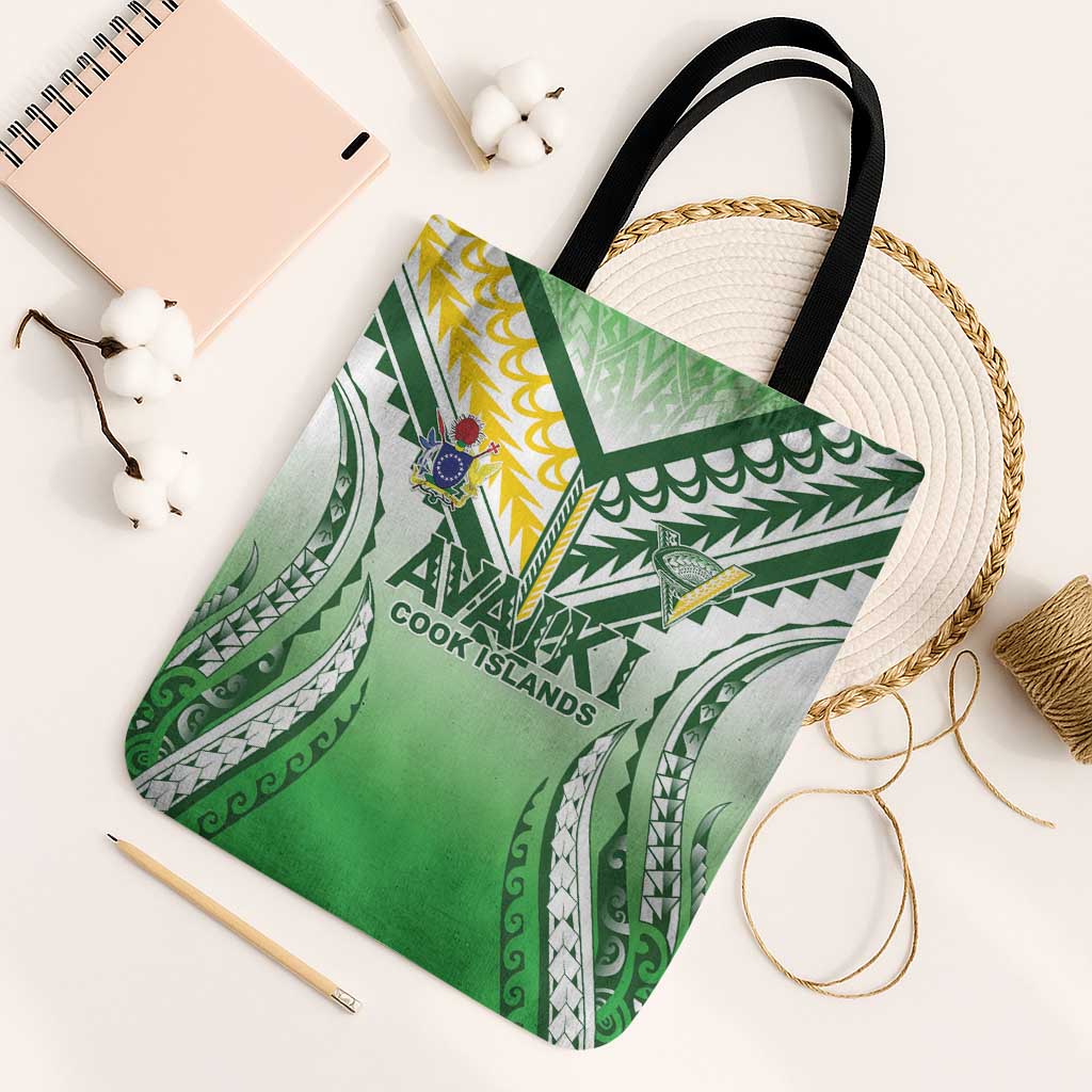 Cook Islands Avaiki Rugby Tote Bag Go Champions - Polynesian Pride