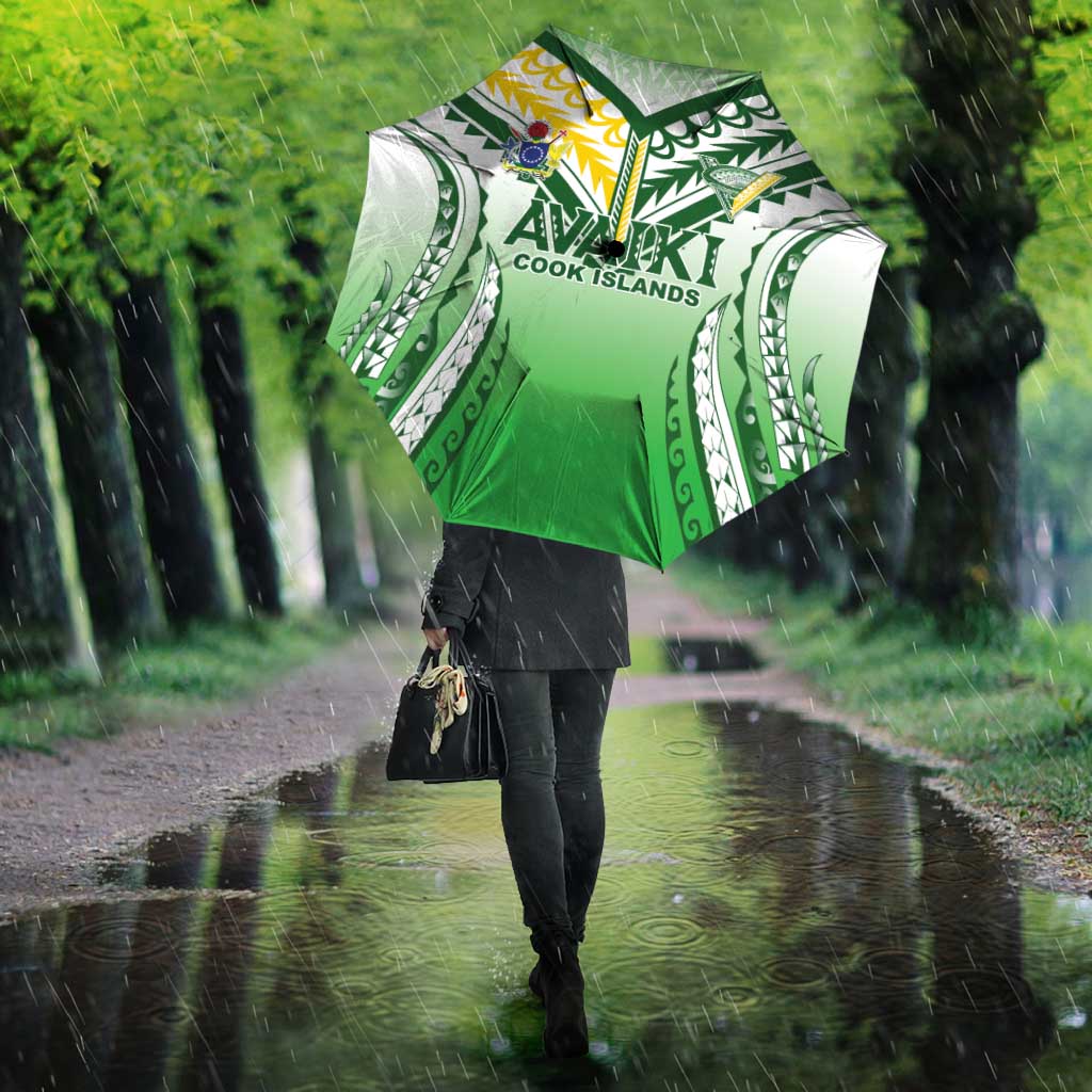 Cook Islands Avaiki Rugby Umbrella Go Champions - Polynesian Pride