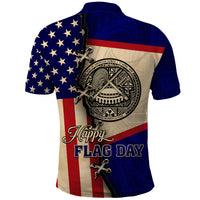 American Samoa Flag Day Polo Shirt Polynesian Tribal Pattern LT05 - Polynesian Pride
