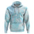 Polynesia Dolphins Under The Sea Hoodie Simple Style LT05 Pullover Hoodie Baby Blue - Polynesian Pride