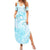 Polynesia Dolphins Under The Sea Summer Maxi Dress Simple Style LT05 Women Baby Blue - Polynesian Pride