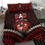 Tonga Happy Father's Day Bedding Set Ofa Lahi Atu Dad Polynesian Tribal