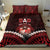 Tonga Happy Father's Day Bedding Set Ofa Lahi Atu Dad Polynesian Tribal