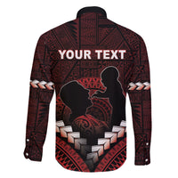 Personalised Tonga Happy Father's Day Family Matching Puletasi and Hawaiian Shirt Ofa Lahi Atu Dad Polynesian Tribal LT05 - Polynesian Pride