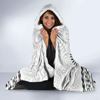 New Zealand Happy Father's Day Hooded Blanket Aroha Ahau Ki A Koe Papa Polynesian Tribal LT05 - Polynesian Pride
