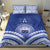 Samoa Happy Father's Day Bedding Set Ou Te Alofa Ia Te Oe Tama Dad Polynesian Tribal