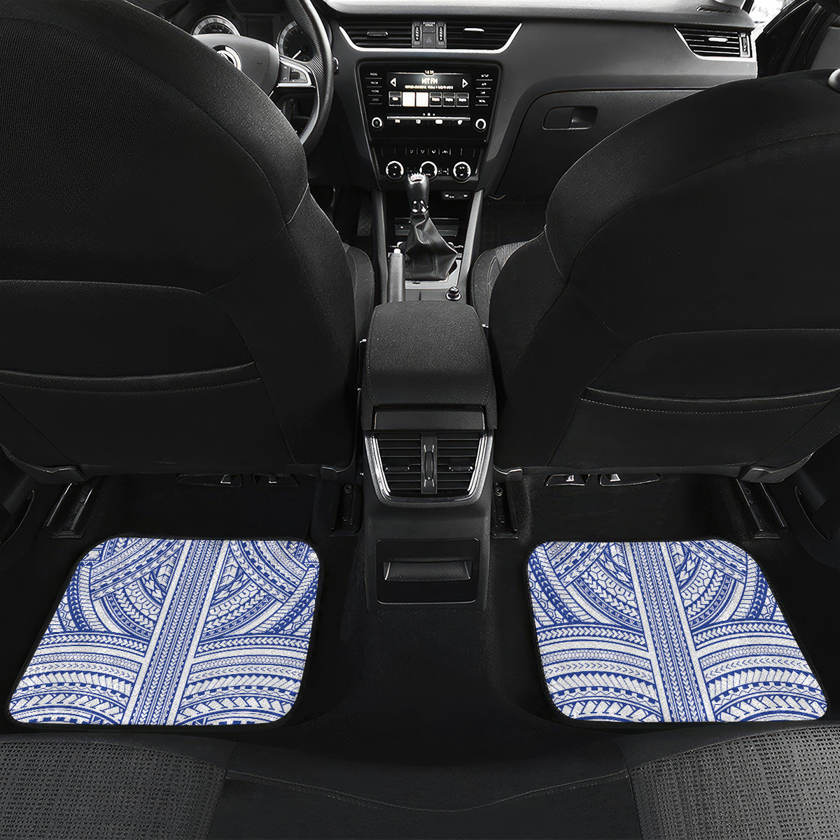 Samoa Happy Father's Day Car Mats Ou Te Alofa Ia Te Oe Tama Dad Polynesian Tribal