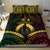 Vanuatu Happy Father's Day Bedding Set Mi Lavem Yu Papa Polynesian Tribal