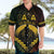 Personalised Vanuatu Happy Father's Day Hawaiian Shirt Mi Lavem Yu Papa Polynesian Tribal