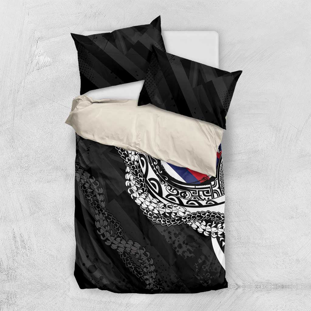 Hawaii Flag Day Bedding Set Hawaiian Maile Lei