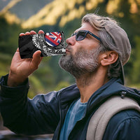 Hawaii Flag Day 4 in 1 Can Cooler Tumbler Hawaiian Maile Lei