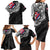 Hawaii Flag Day Family Matching Long Sleeve Bodycon Dress and Hawaiian Shirt Hawaiian Maile Lei