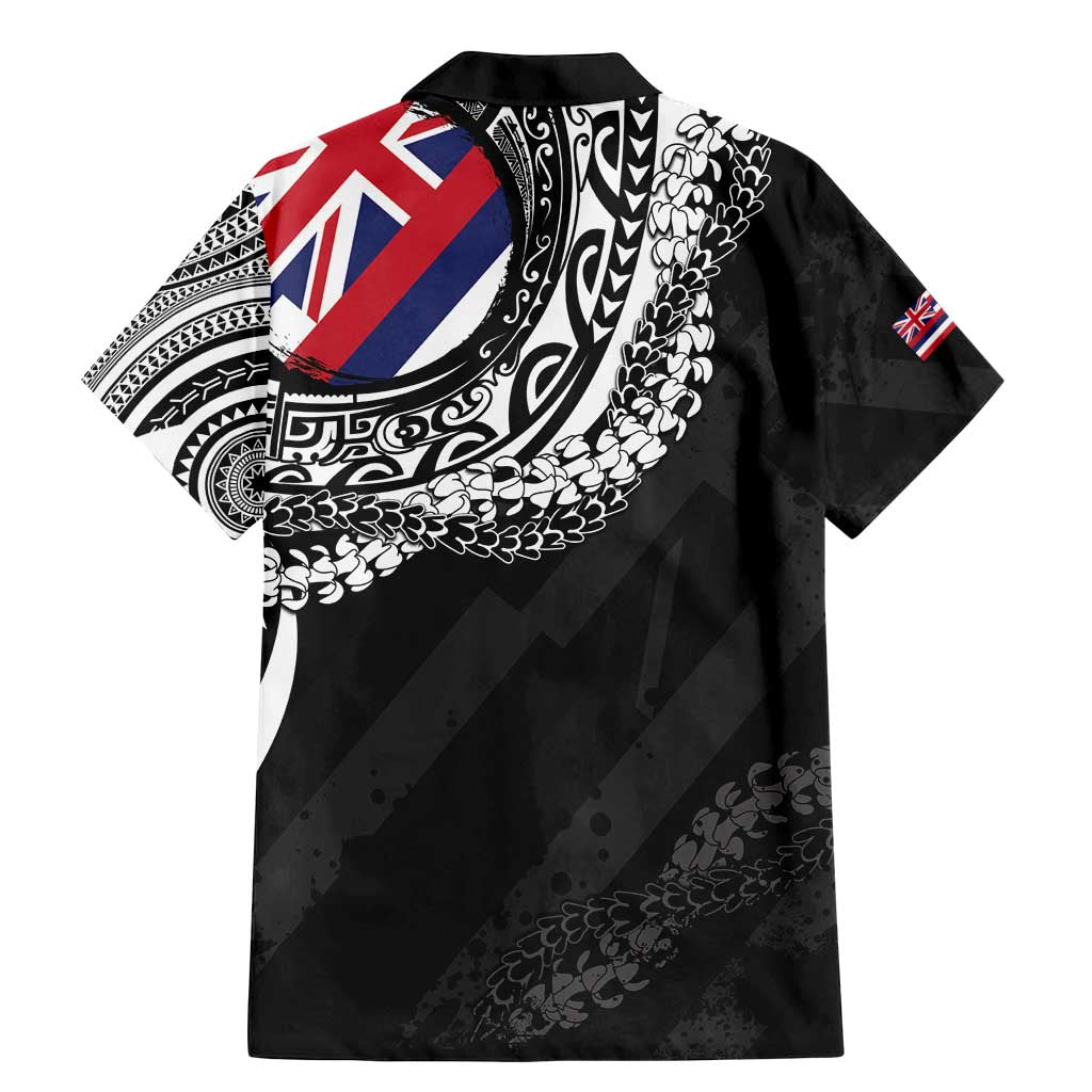 Hawaii Flag Day Family Matching Mermaid Dress and Hawaiian Shirt Hawaiian Maile Lei LT05 - Polynesian Pride