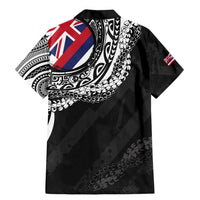Hawaii Flag Day Family Matching Mermaid Dress and Hawaiian Shirt Hawaiian Maile Lei LT05 - Polynesian Pride