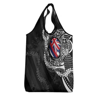 Hawaii Flag Day Grocery Bag Hawaiian Maile Lei