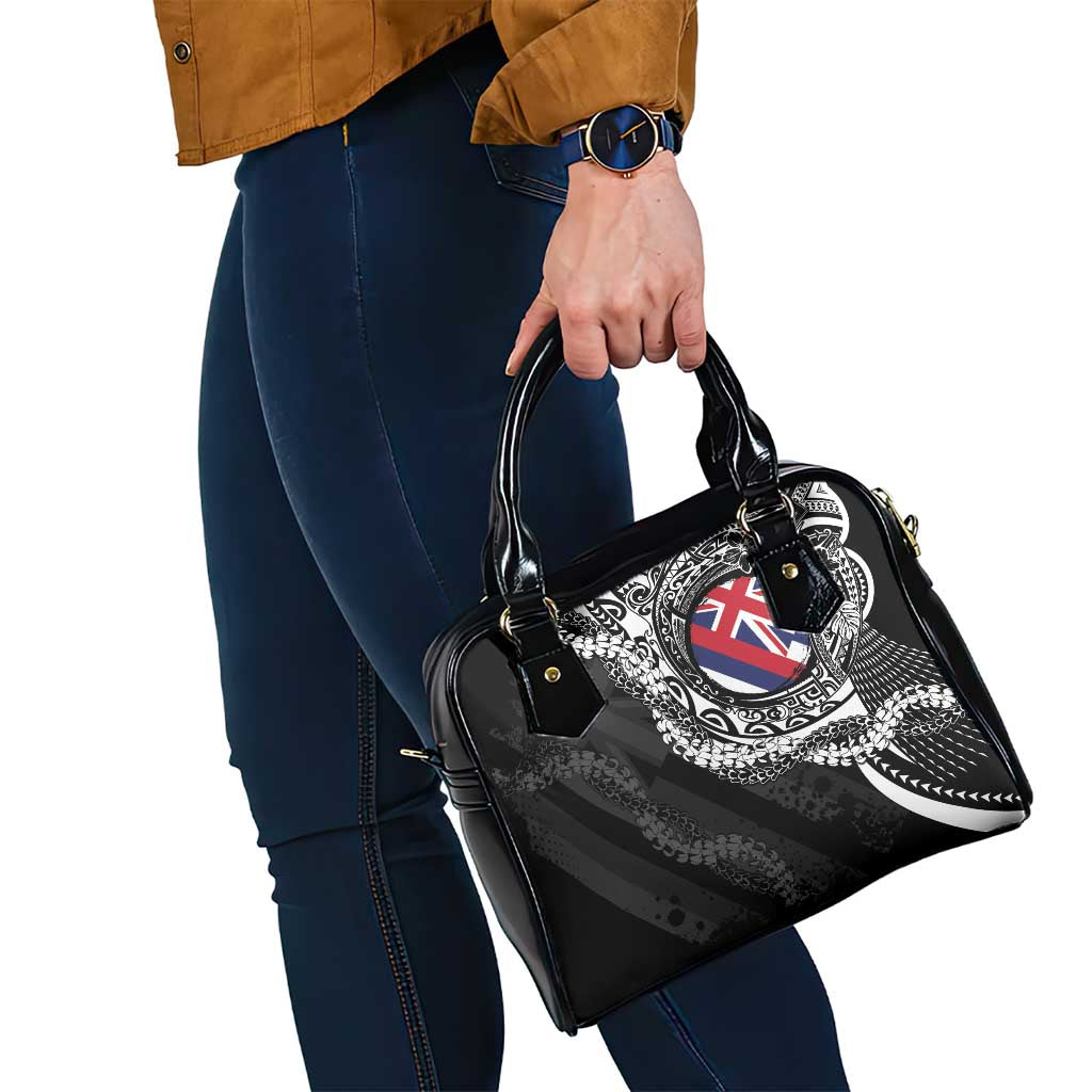 Hawaii Flag Day Shoulder Handbag Hawaiian Maile Lei