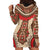 Samoa Language Week Hoodie Dress Samoan Motif With Red Hibiscus