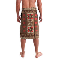 Samoa Language Week Lavalava Samoan Motif With Red Hibiscus