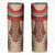 Samoa Language Week Skinny Tumbler Samoan Motif With Red Hibiscus
