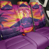 Hawaii Kilauea Volcano Back Car Seat Cover There Is Pele Goddess Of The Volcano - Polynesian Pride