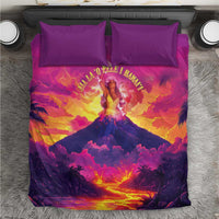 Hawaii Kilauea Volcano Bedding Set There Is Pele Goddess Of The Volcano - Polynesian Pride