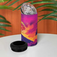 Hawaii Kilauea Volcano 4 in 1 Can Cooler Tumbler There Is Pele Goddess Of The Volcano - Polynesian Pride