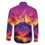Hawaii Kilauea Volcano Family Matching Long Sleeve Bodycon Dress and Hawaiian Shirt There Is Pele Goddess Of The Volcano - Polynesian Pride