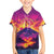 Hawaii Kilauea Volcano Family Matching Long Sleeve Bodycon Dress and Hawaiian Shirt There Is Pele Goddess Of The Volcano - Polynesian Pride