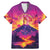 Hawaii Kilauea Volcano Family Matching Mermaid Dress and Hawaiian Shirt There Is Pele Goddess Of The Volcano - Polynesian Pride