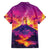 Hawaii Kilauea Volcano Family Matching Tank Maxi Dress and Hawaiian Shirt There Is Pele Goddess Of The Volcano - Polynesian Pride