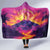 Hawaii Kilauea Volcano Hooded Blanket There Is Pele Goddess Of The Volcano - Polynesian Pride
