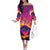 Hawaii Kilauea Volcano Off The Shoulder Long Sleeve Dress There Is Pele Goddess Of The Volcano - Polynesian Pride