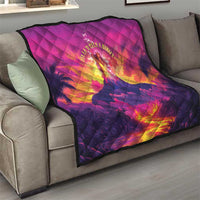 Hawaii Kilauea Volcano Quilt There Is Pele Goddess Of The Volcano - Polynesian Pride