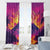 Hawaii Kilauea Volcano Window Curtain There Is Pele Goddess Of The Volcano - Polynesian Pride