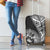 Hibiscus With Black Austronesian Tattoo Pattern Luggage Cover - Polynesian Pride