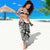 Hibiscus With White Austronesian Tattoo Pattern Sarong - Polynesian Pride