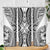 Hibiscus With White Austronesian Tattoo Pattern Skinny Tumbler - Polynesian Pride