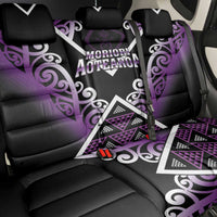 Aotearoa Moriori Back Car Seat Cover Maori Pattern New Zealand - Polynesian Pride