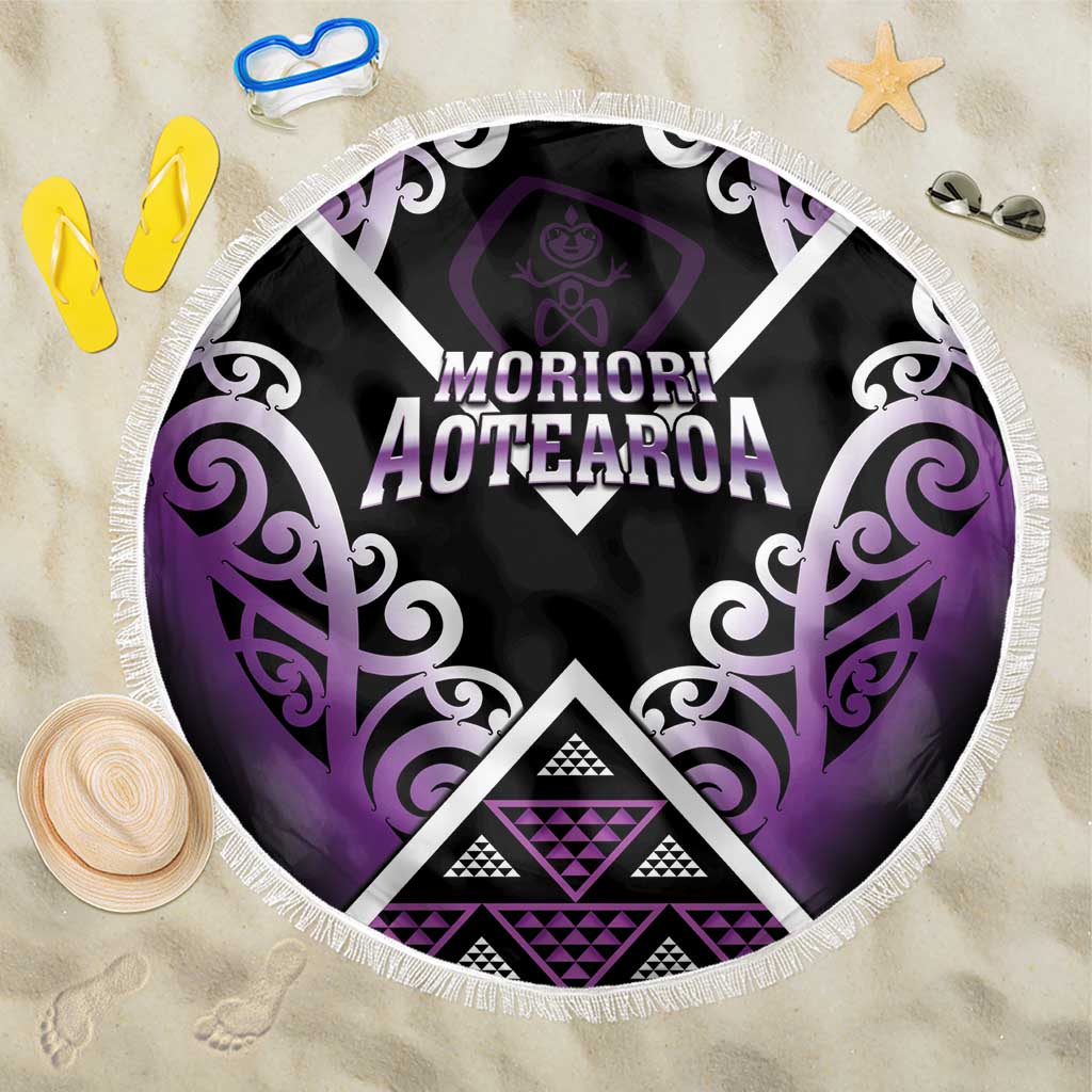 Aotearoa Moriori Beach Blanket Maori Pattern New Zealand - Polynesian Pride