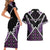 Personalised Aotearoa Moriori Couples Matching Short Sleeve Bodycon Dress and Hawaiian Shirt Maori Pattern New Zealand - Polynesian Pride