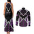 Personalised Aotearoa Moriori Couples Matching Tank Maxi Dress and Long Sleeve Button Shirt Maori Pattern New Zealand - Polynesian Pride