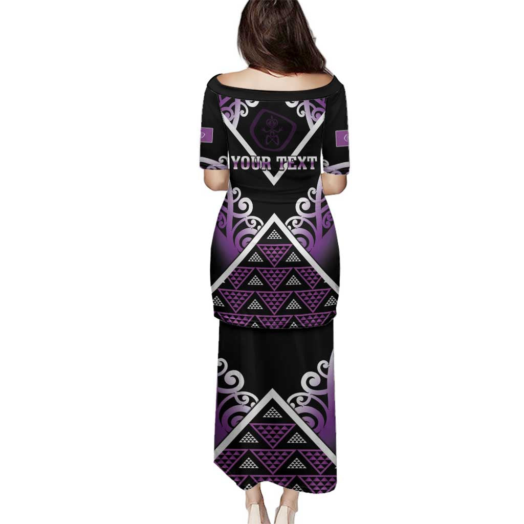 Personalised Aotearoa Moriori Family Matching Puletasi and Hawaiian Shirt Maori Pattern New Zealand LT05 - Polynesian Pride