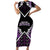Personalised Aotearoa Moriori Family Matching Short Sleeve Bodycon Dress and Hawaiian Shirt Maori Pattern New Zealand - Polynesian Pride