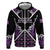 Personalised Aotearoa Moriori Zip Hoodie Maori Pattern New Zealand - Polynesian Pride