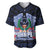 Happy Pohnpei Liberation Day Baseball Jersey Polynesian Shark Turtle Motif